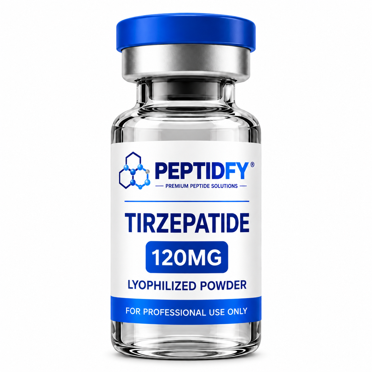 Peptidfy® Tirzepatide 120MG + 3mL Bakteriyostatik Su