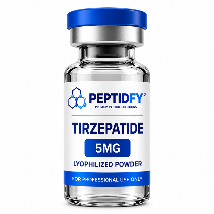 Peptidfy® Tirzepatide 5MG + 3mL Bacteriostatic Water