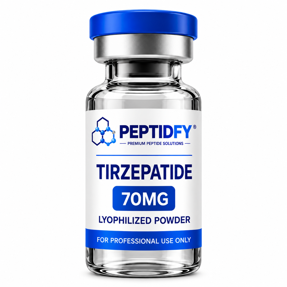 Peptidfy® Tirzepatid 70MG + 3mL Bakteriyostatik Su